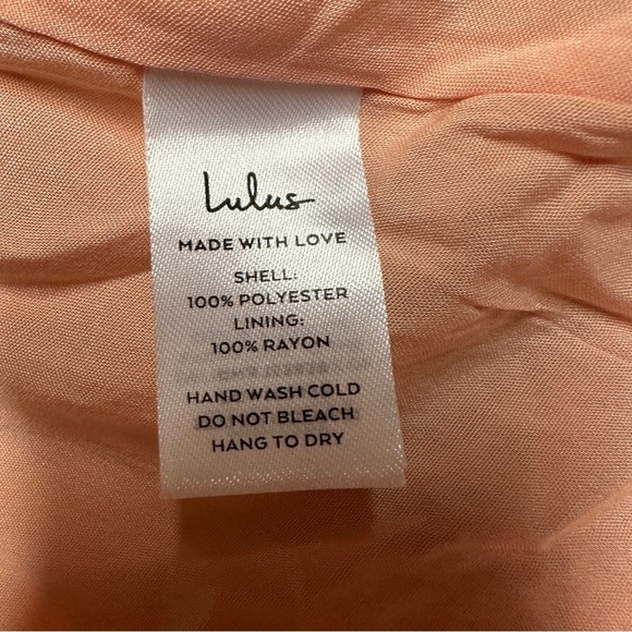 Lulu’s Tea Party Chic Pink Floral Print Tie-Strap Tiered Midi Dress Size Small - Picture 9 of 11